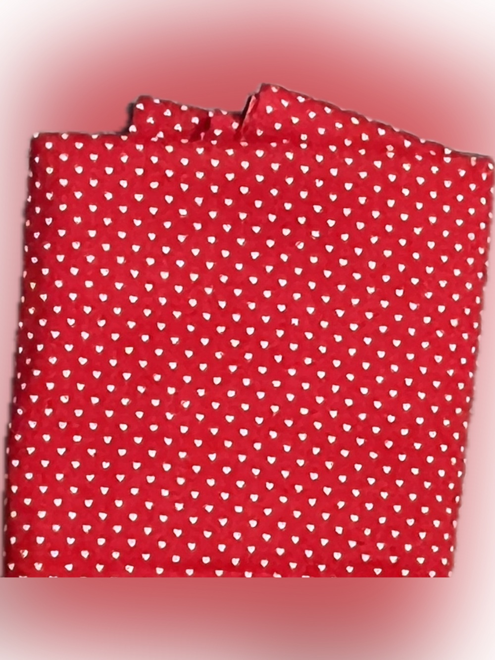 💥Vintage New Cotton Red Heart Fabric Panel Art Craft DIY Sewing